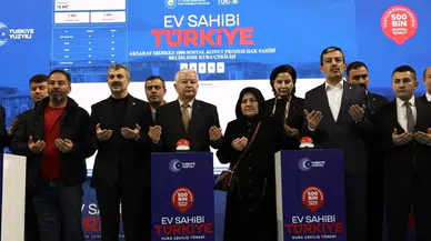 Aksaray’da TOKİ kurası çekildi: 2 bin 353 aile ev hayaline kavuştu