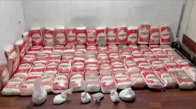 Şırnak Cizre’de çekici dorsesinde 142 kilo sentetik uyuşturucu ele geçirildi