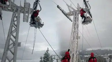 Uludağ'da Telesiyej Arızası: Bininlerce Yolcu İki Saat Mahsur Kaldı