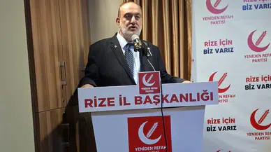 Yeniden Refah Partisi Rize İl Başkanlığı Temmuz ayı il divan toplantısını yaptı