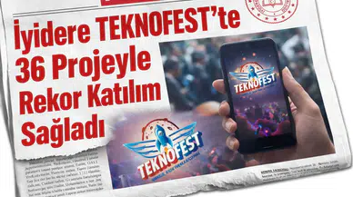 İyidere TEKNOFEST’te 36 Projeyle Rekor Katılım Sağladı