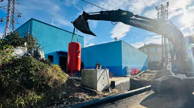 Çayeli Yenipazar Mahallesi’nde Yeni Su Deposu Çalışması Başladı