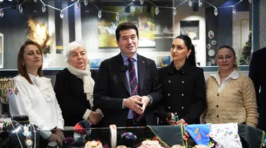 Trabzon Ortahisar’da Kadın Emeğine Destek: Başkan Ahmet Kaya El Sanatları Çarşısı’nı Ziyaret Etti