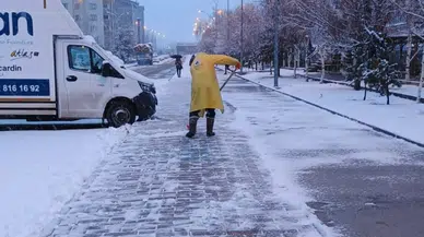 Erzurum'da Belediyeden Kar Temizleme Çalışmaları: Güvenli Ulaşım İçin Ekipler Sahada