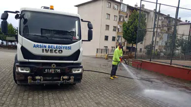 Trabzon Arsin Belediyesi’nden Temizlik Seferberliği: İlçede Aralıksız Çalışma Başladı