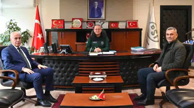 Bayburt Belediye Başkanı Mete Memiş’ten DSİ Trabzon Bölge Müdürü’ne Ziyaret