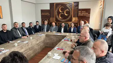 Çayeli Belediye Başkanı İsmail Hakkı Çiftçi, MHP Rize İl Başkanlığı Bayramlaşma Programına Katıldı