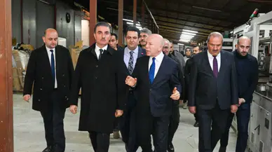 Erzurum Valisi Aydın Baruş’tan Bavul Fabrikasına Ziyaret