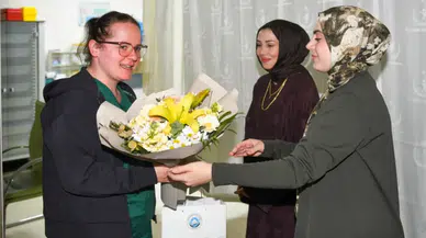 Ortahisar Belediyesi’nden Sağlık Çalışanlarına 14 Mart Tıp Bayramı Ziyareti