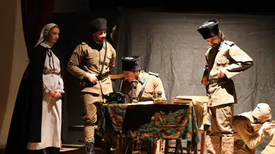 Maçka Belediyesi Öğrencileri Çanakkale Şahadet Tiyatro Oyunu ile Buluşturdu