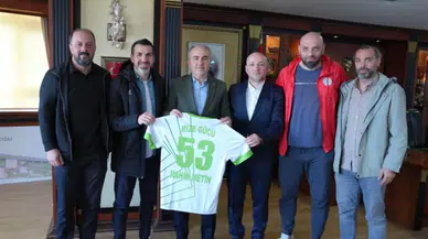 Rize Veteranlar Grubu’ndan Başkan Rahmi Metin’e Anlamlı Ziyaret