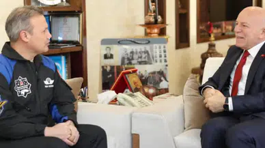 Astronot Alper Gezeravcı Erzurum Büyükşehir Belediyesi’nde Ağırlandı