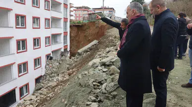 Yomra’da Heyelan Bölgelerinde İnceleme: Başkan Mustafa Bıyık’tan Vatandaşlara Geçmiş Olsun Ziyareti