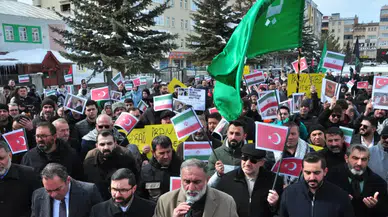 Kars'ta ABD ve İsrail'in İran'a Yönelik Saldırılarına Karşı Sert Tepkiler Gösterildi