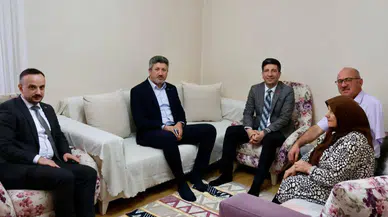 Güneysu Kaymakamı Eyüp Gürdal’dan Gazi Recep İstif’e Anlamlı Ziyaret