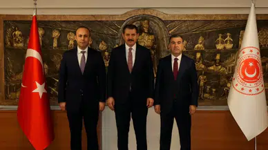 Bayburt Valisi Mustafa Eldivan’dan Milli Savunma Bakan Yardımcısı Salih Ayhan’a Ziyaret