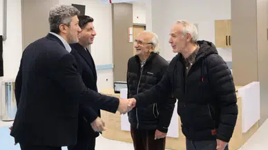 Güneysu Kaymakamı Eyüp Gürdal ve Başkan Rıfat Özer’den Hastalara Ziyaret