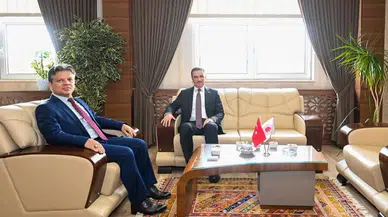 Erzurum Valisi Aydın Baruş’tan Bölge İdare Mahkemesi Başkanı Küçük’e İade-i Ziyaret