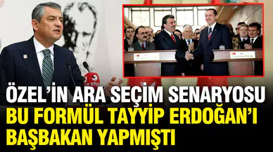 CHP'de 22 vekil istifa mı edecek? İşte Özel'in ara seçim senaryosu: Bu formül Erdoğan'ı seçtirmişti