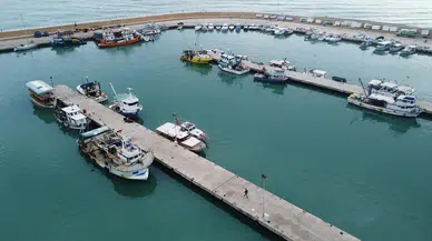 Denizlerde av sezonu sona erdi, tekneler limana çekildi