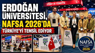 Erdoğan Üniversitesi, NAFSA 2026'da Türkiye'yi temsil ederek uluslararası iş birlikleri arıyor