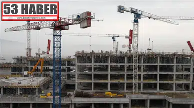 TÜİK açıkladı : İnşaat üretim Endeksi yıllık yüzde 2,1 arttı