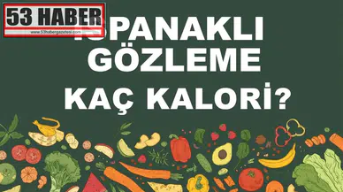 Ispanaklı Gözleme kaç kalori? Ispanaklı Gözlemenin besin değerleri neler?