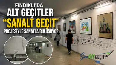 Fındıklı'da Alt Geçitler Sanat Galerisine Dönüşüyor! "SanAlt Geçit" Projesi Başladı