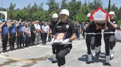 Bursa'da ameliyat olmuştu... Astsubay oğlunun donör olduğu polis memuru son yolculuğuna uğurlandı