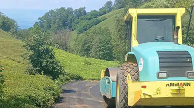 İyidere'de Doğalgaz Sonrası Asfalt Çalışması Tamamlandı! Yol Yeniden Ulaşıma Açıldı