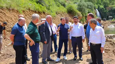Bayburt'ta Sırakayalar Şelalesi Turizme Kazandırılıyor! Vali Eldivan Çalışmaları İnceledi