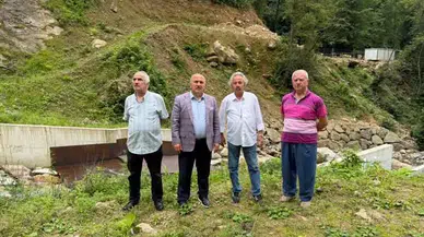 Çayeli'nde Dev İçme Suyu Projesi Vatandaşlarla Yerinde İncelendi