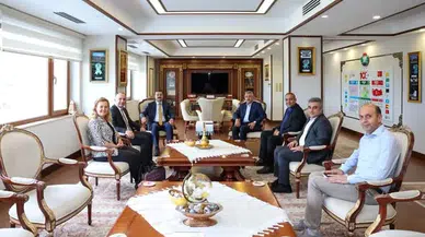 Rize Valisi İhsan Selim Baydaş'a Kurumlar ve STK'lardan Yoğun Ziyaret