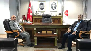 Fındıklı’nın Yeni İlçe Müftüsü Yakup Halil’den İl Müftüsü Naci Çakmakçı’ya Ziyaret