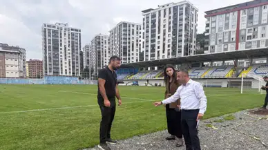 Pazar Futbol Sahası’nda Sona Doğru! Tribün İnşaatının Yüzde 70’i Tamamlandı