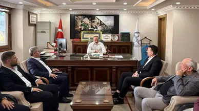 Ardeşen TSO Başkan Adayı Murat Kotil'den İlçe Müftüsü İbrahim Görmüş'e Ziyaret