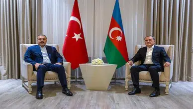 Fidan ve Bayramov, Azerbaycan'da TDT Zirvesi öncesi bir araya geldi