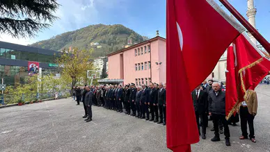 Şalpazarı'nda Atatürk'ün vefatının 87. yıl dönümünde anma töreni düzenlendi