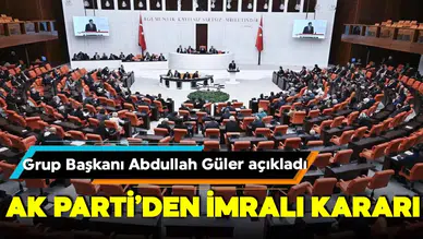 AK Parti Grup Başkanı Güler'den İmralı açıklaması