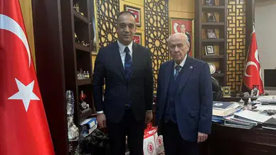 MHP Erzurum İl Başkanlığından Genel Başkan Devlet Bahçeli’ye Ziyaret