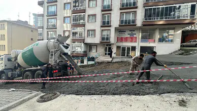 Aktepe Caddesi’nde Altyapı ve Üstyapı Çalışmalarında Sona Yaklaşıldı