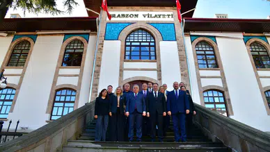 KKTC Meclis Başkanı Öztürkler Trabzon'da: İş birliği mesajları verildi
