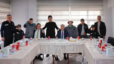 Bayburt'ta Özel Öğrenciler İçin Anlam Dolu Gün: Polis Evi'nde Buluşma Düzenlendi