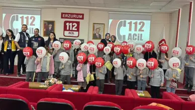 "Çocuklar İçin 112 Acil Servis Farkındalığı Etkinliği Düzenlendi"
