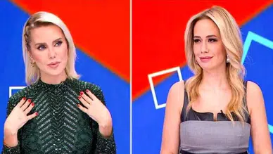 Ece Erken ve Nur Tuğba'nın soğuk anları "Gel Konuşalım"da sosyal medyada gündem oldu!