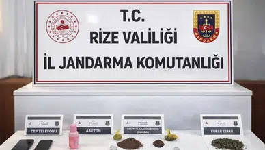 Rize’de Uyuşturucu Operasyonu: 2 Şüpheli Gözaltına Alındı