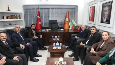 AK Parti Bingöl İl Başkanı Seven'i ziyaret eden Sekmen, dayanışmayı güçlendirdi