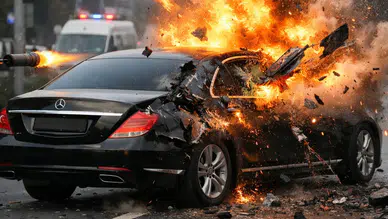 Belediye başkanının makam aracına roketatarlı saldırı