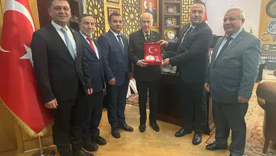 MHP Kırıkkale’den Bahçeli’ye Anlamlı Ziyaret