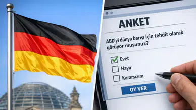 Almanya’da yapılan ankette ABD, dünya barışı için risk olarak görülüyor
